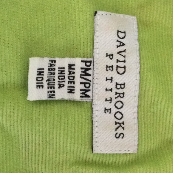 Green corduroy shirt - Picture 2 of 2